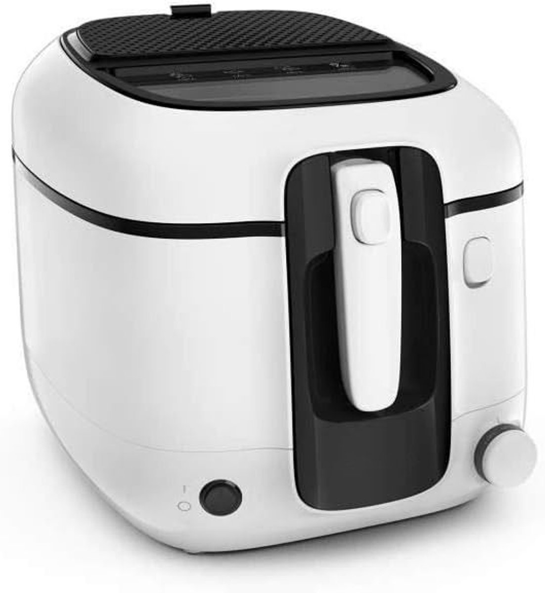 SNJY® Frituurpan - Friteuse - Frituurketel - 1800 W - Wit
