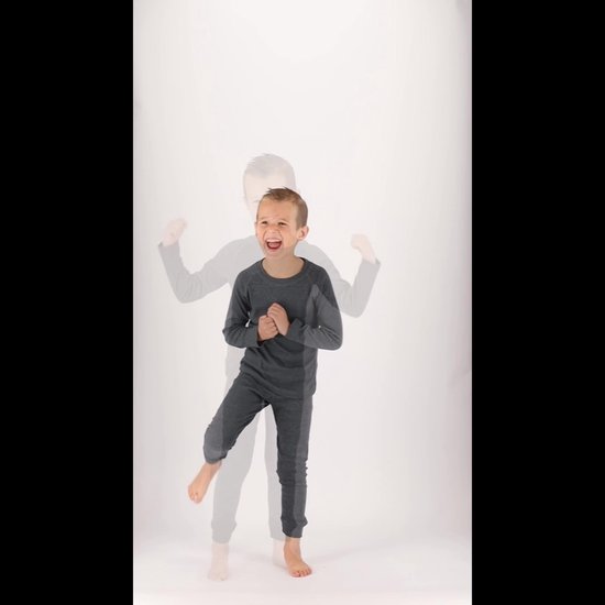 Morethansocks - Thermoset kids - Broek/Shirt - Unisex - Maat 104 t/m 164 - thermokleding jongens - thermokleding meisjes - thermoshirt kinderen - thermobroek kinderen