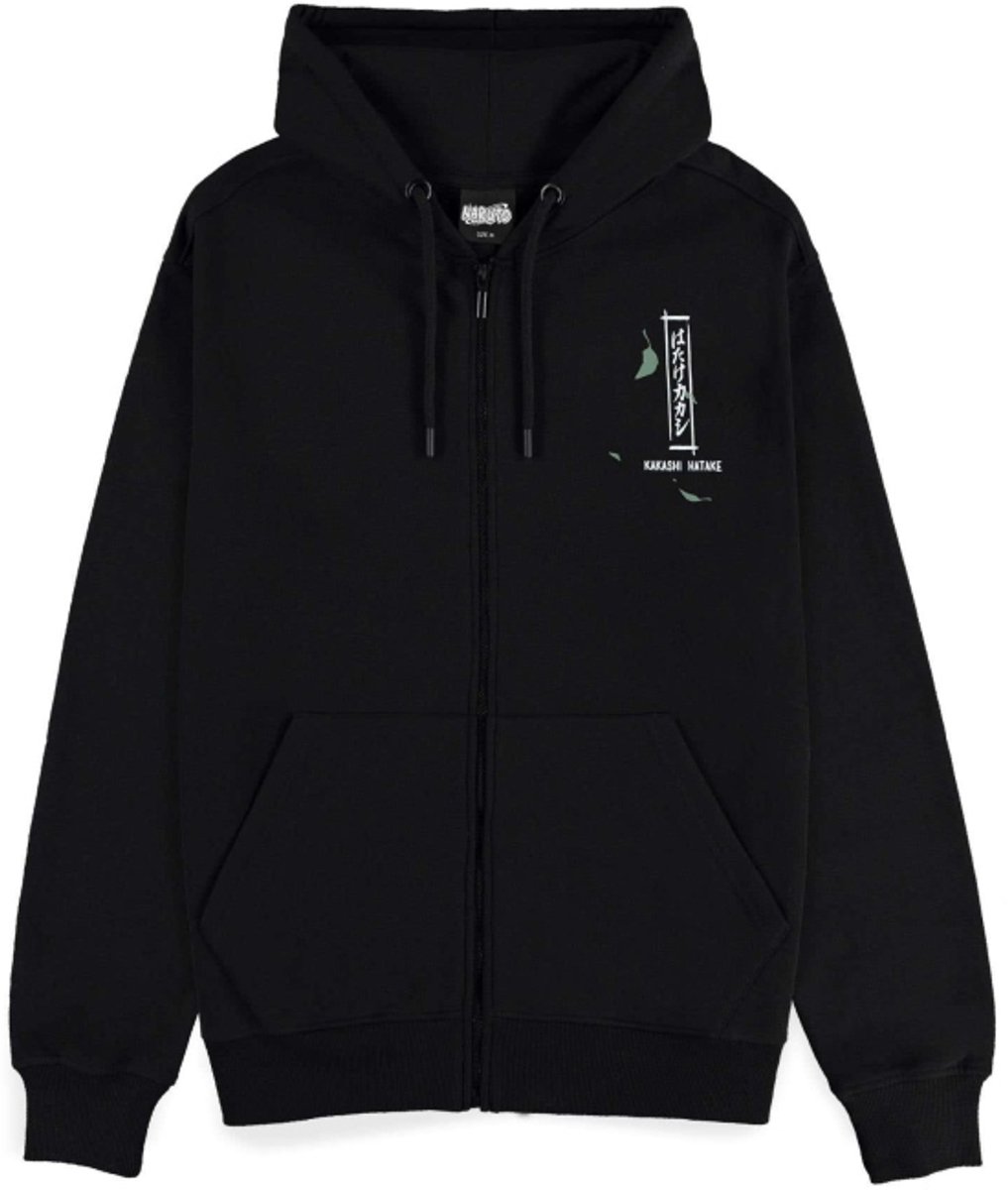 Naruto - Kakashi Vest met capuchon - M - Zwart