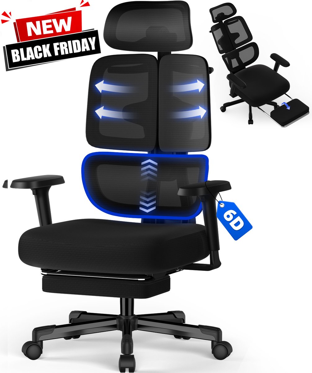 Hiaonyx bureaustoel met (EAN: ...0827) - Hiaonyx - €159,99