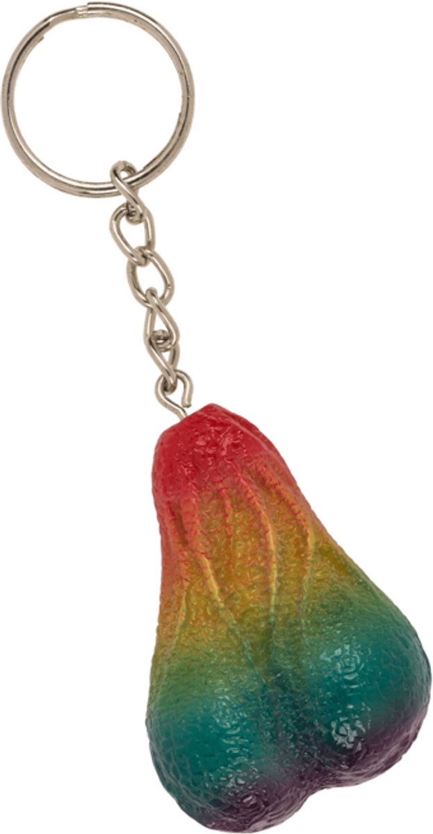 Regenboog Balzak Sleutelhanger – Speels & Gedurfd Cadeautje voor Humor en Zelfexpressie