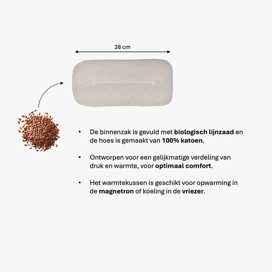 Ølav North Warmtekussen voor baby's - Babykruik met geschenkverpakking - OEKO-TEX® - Pittenzak met teddy hoes - Forest Green — afbeelding 4