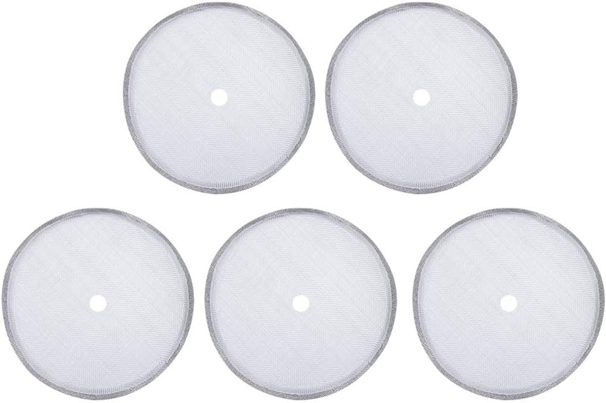 5Pcs RVS Koffiefilter - 600ML French Press Koffiepot - Mesh Filter Accessoire