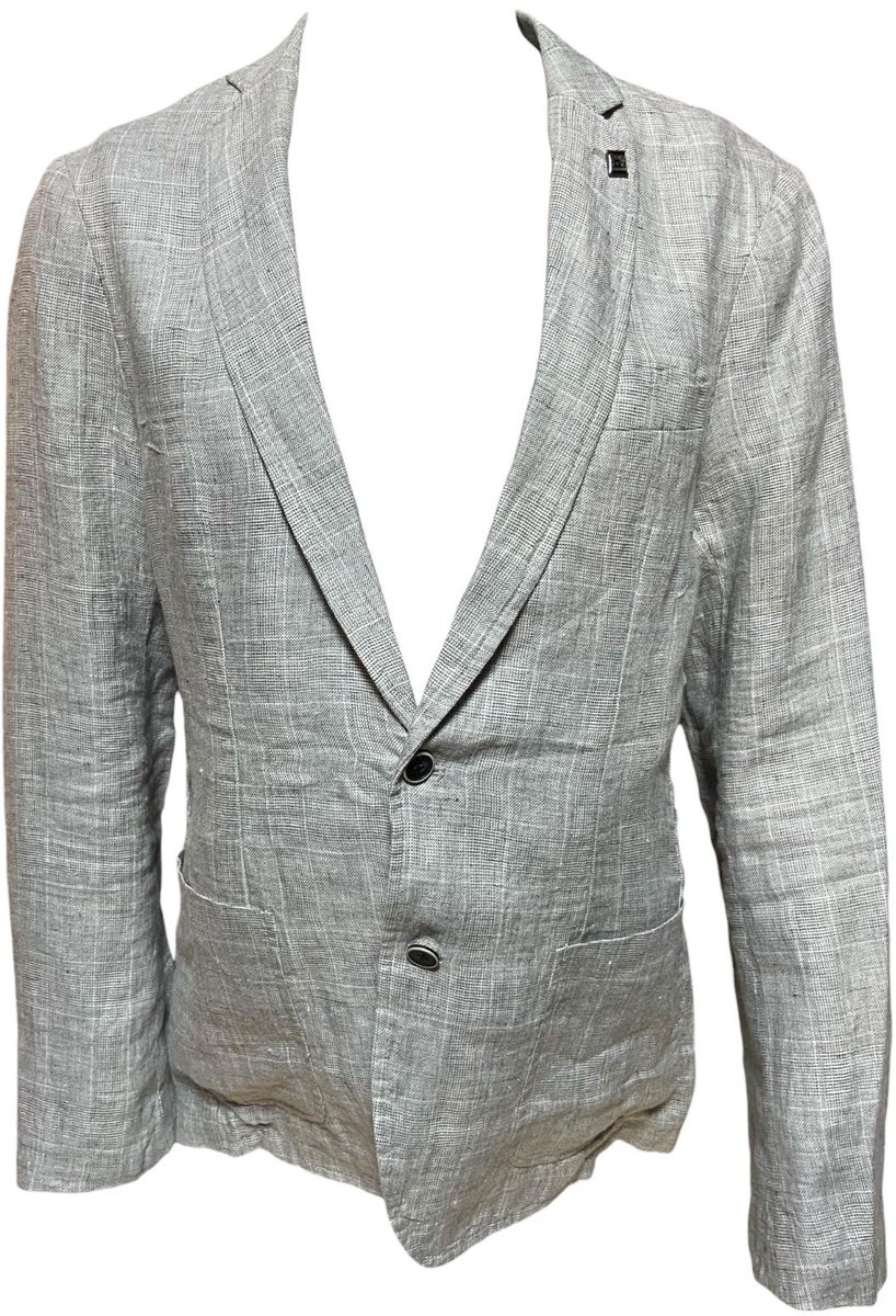VANGUARD BLAZER LINEN C - MAAT 54