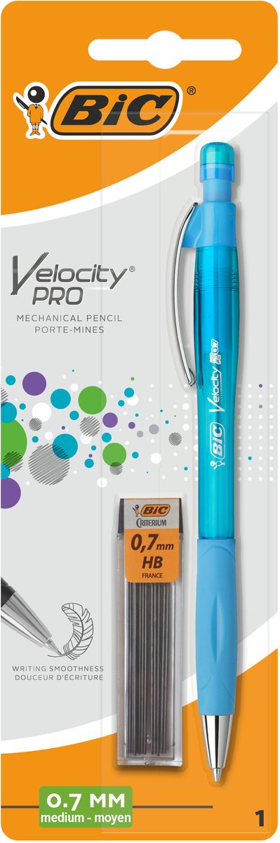 BIC Potlood 0.7mm HB met Gum - Ideaal voor School & Kantoor