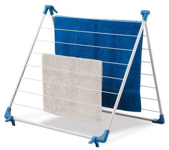 Tomado - Cervino Plus Droogrek voor in bad - 10 meter Drooglengte - Wasrek Inklapbaar - Zilvergrijs