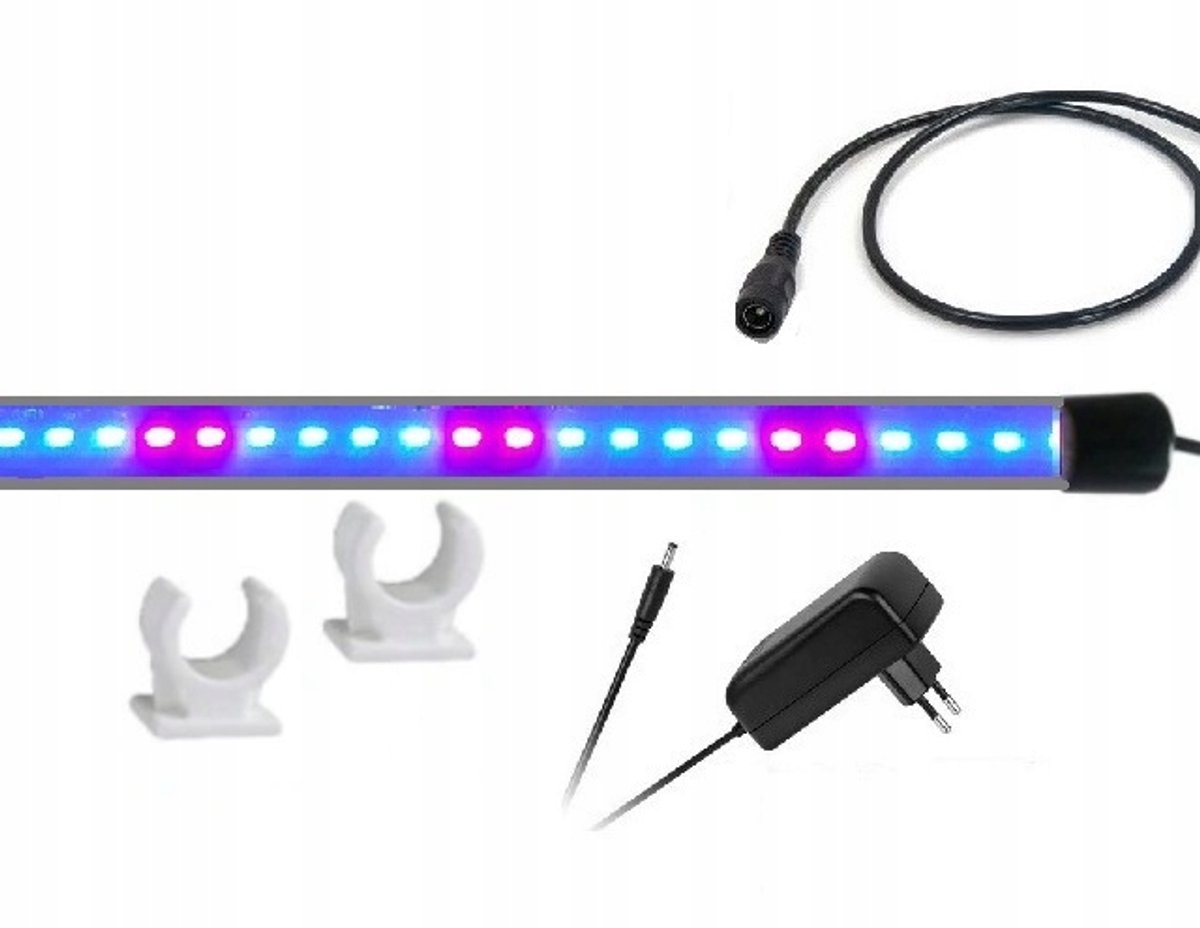LED Plantengroeiverlichting 50cm 16W IP68 - Aquariumplanten
