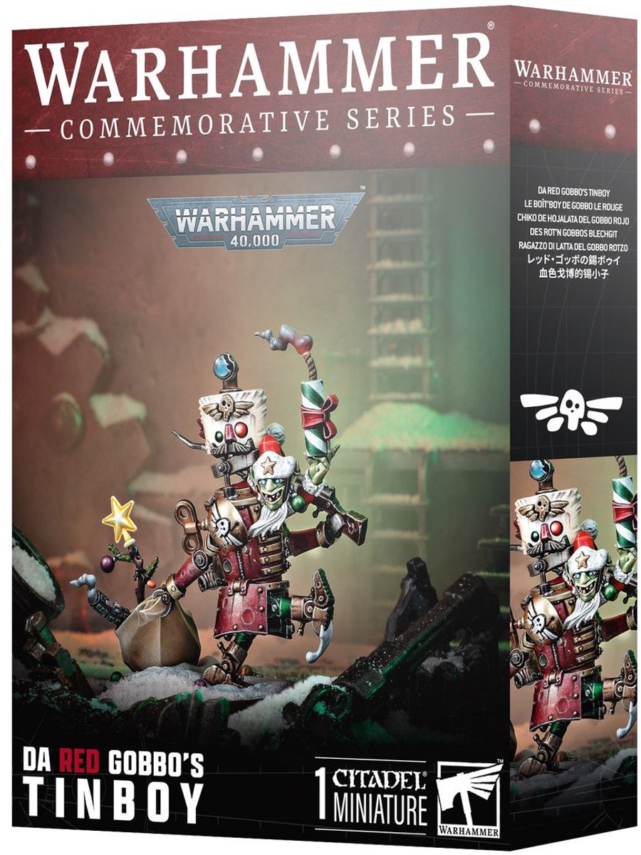 Warhammer 40k 40.000 - Da Red Gobbo's - Tinboy - 50-71 Special 2025 Edition op=op