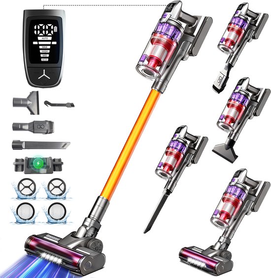 Grenintol - Steelstofzuiger -75,000Pa/500W - Op Accu - Grenintol - €129,99