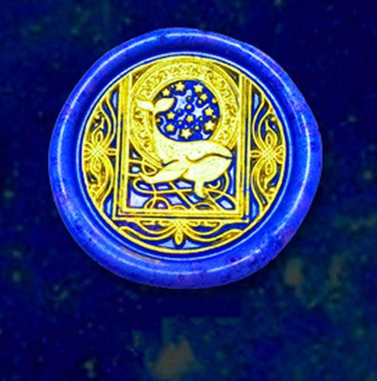 Anbose - Tampon à Cacheter En Cire De Poudlard Avec Poignée En Bois Et