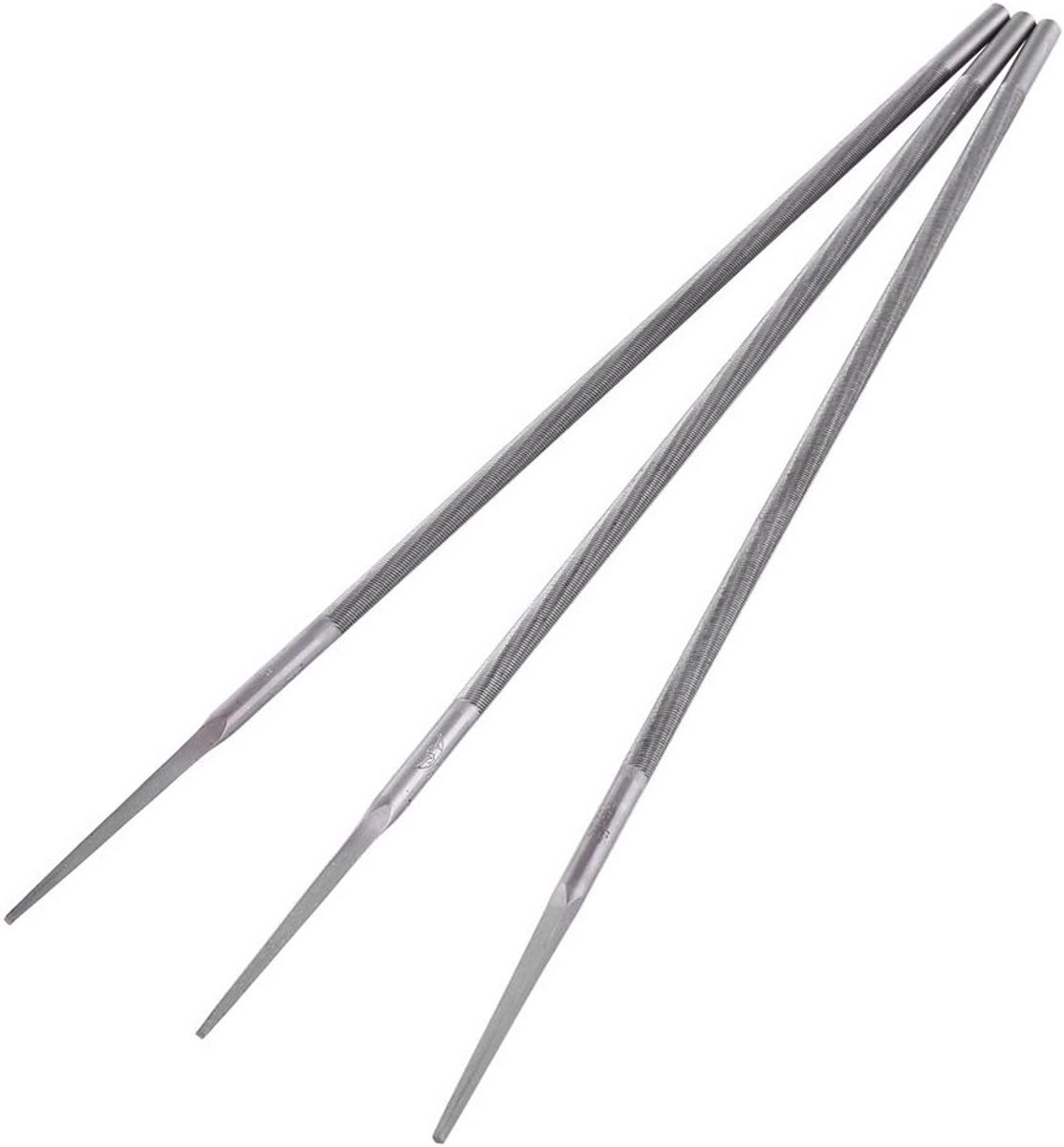 Set van 3 Ronde Vijlen voor het Slijpen van Kettingzagen - Verschillende Diameters
