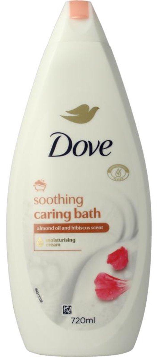Dove Bad - 720ml - soothing almond oil and hibiscus scent