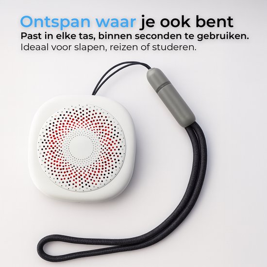 Dreamsleep+® - Mini White Noise Machine voor Baby's en Volwassenen - Witte Ruis voor Betere Slaap - 10 Geluiden van Dreamsleep+® — afbeelding 4