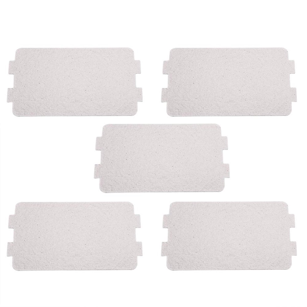 5 STKS Magnetron Mica Plaatplaat vervanging Repareren Accessoire (4,6 * 2,5 inch)