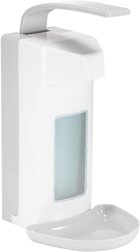 Luxus Zeepdispenser | FLIPPER | Kunststof | Vloeibare Zeep (500ml) | Dosering 1.1ml