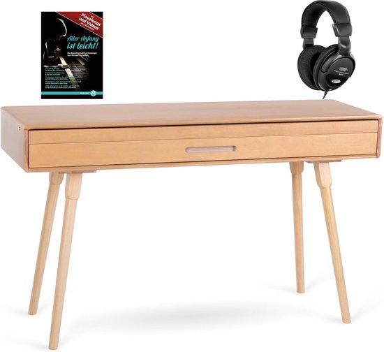KOMFOTTEU Digitale piano met 88 toetsen, inklapbaar, elektronisch