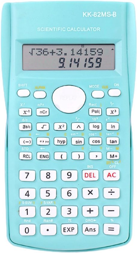 Studenten Rekenmachine Geavanceerde Wetenschappelijke Rekenmachine voor Wiskunde, Financieel ...