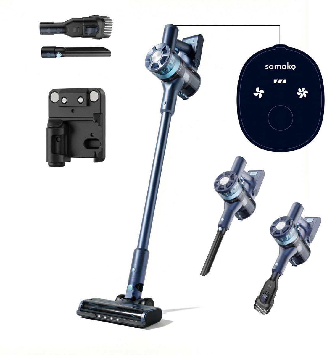 Steelstofzuiger Draadloos CleanDetect Lite 200W - Draadloze - Steelstofzuiger - €119,00