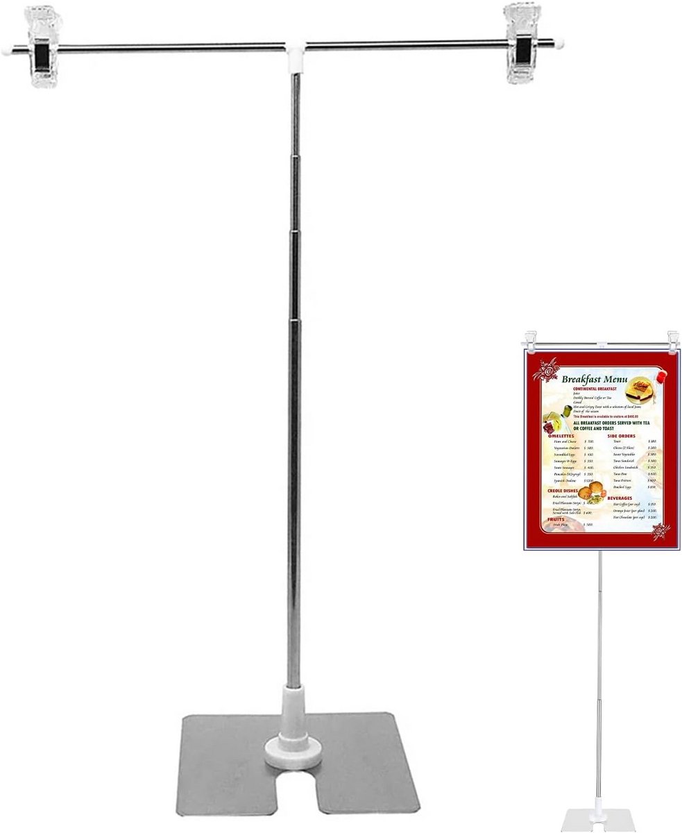 Verstelbare Prikbord Standaard - Informatiestandaard voor Posters en Menu's