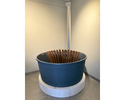 Welltub Family Inbouw Hottub – Antraciet, 170 cm, Levenslange Garantie Kunststof Kuip, Met Isolatie