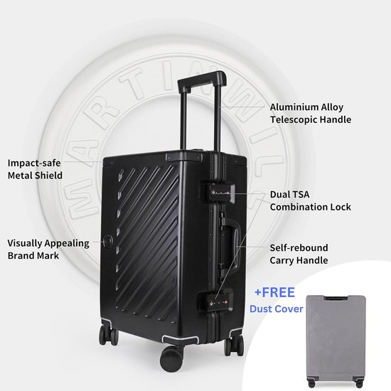 Koffer - Narbonne - 75 cm - TSA cijferslot | Webwinkel