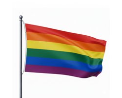 Trasal - regenboog vlag - rainbow flag - 150x90cm