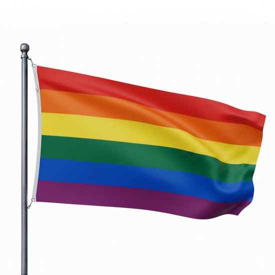 Trasal - drapeau arc-en-ciel - drapeau arc-en-ciel - 150x90cm