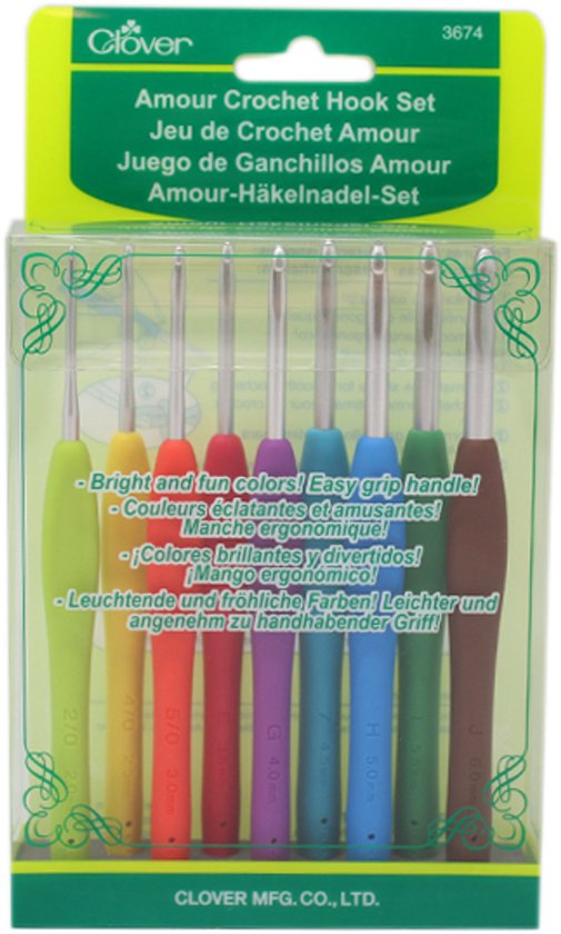 Clover - Amour - Haaknaalden - Set