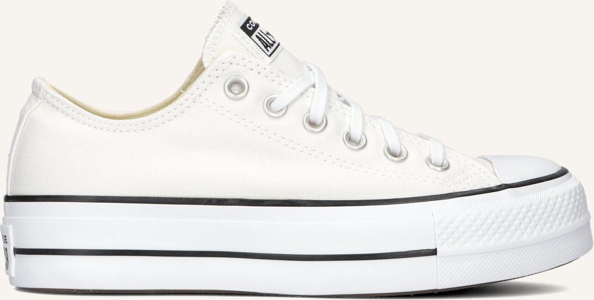 Converse Chuck Taylor All Star Lift Ox Lage sneakers Dames Wit