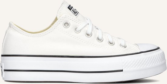Converse Chuck Taylor All Star Lift Ox Lage sneakers - Dames - Wit