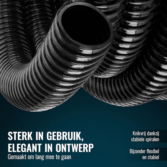 Hero Vijverslang 50 Mm – 10 Meter PVC, UV-bestendig, In Te Graven, Voor Druk- én Zuigtoepassingen, Werkdruk 5 Bar