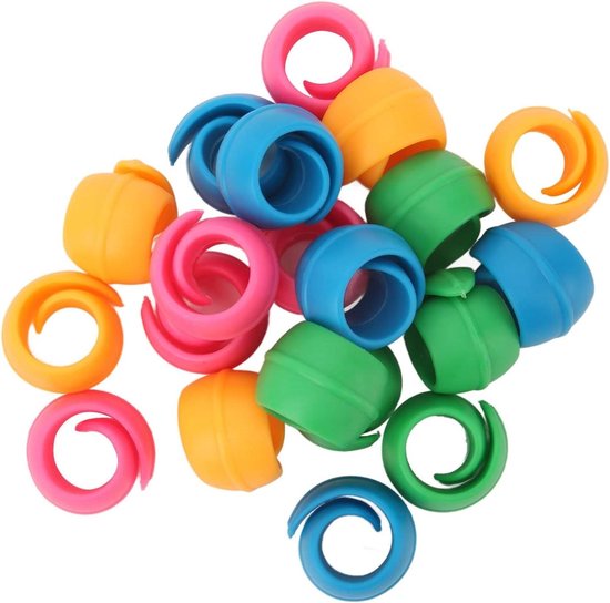 Draadspoel spaarders - 12 x spoel knuffelaars naaien | Voorkom dat draadstaarten afwikkelen om te naaien | Spoelknuffels | Borduurdraadknuffels | Machine Thread Organizer voor naaikollen