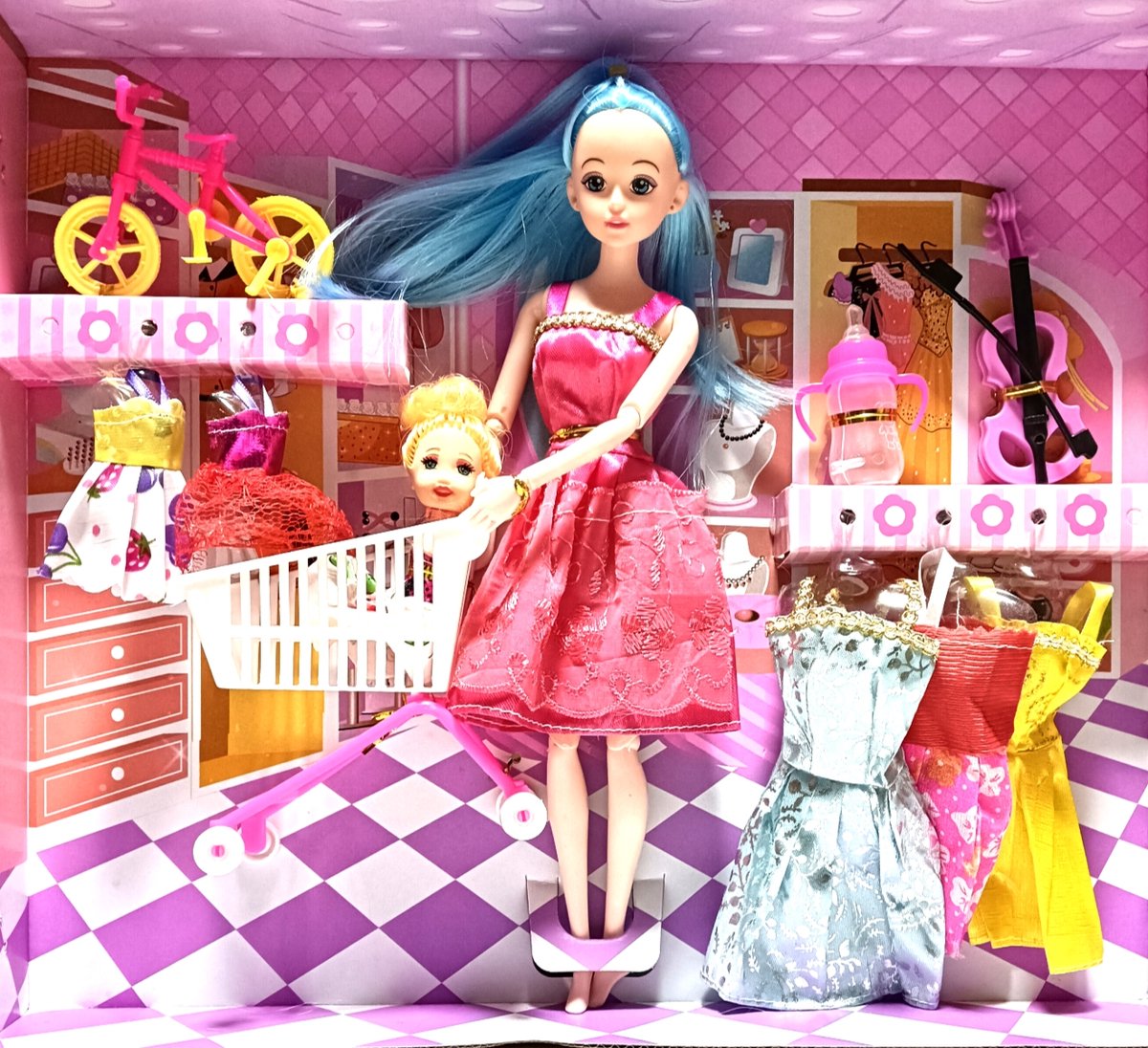 pop meisjes pop speelgoed poppen modepop modepoppen Modepoppen & Accessoires meisjes