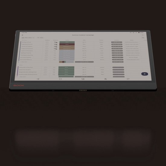2e Kansje Boox Tab X C - Kleurendisplay, 13.3" e-inkt Tablet - Android, Play Store van Merkloos — afbeelding 4