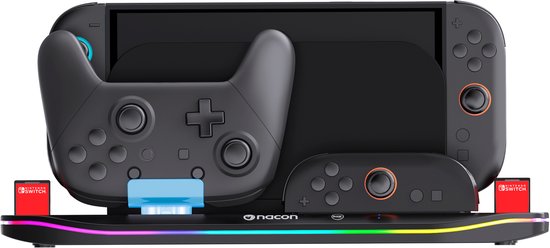 Nacon Nintendo Switch 2 Dock - Pro Controller & 2 Joy-Con - RGB