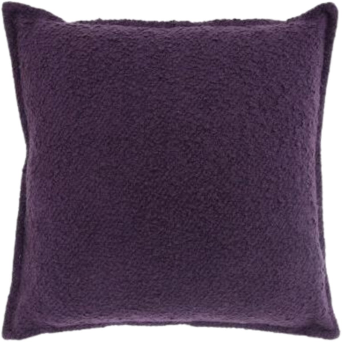 Unique Living kussen Mae dark purple 45 x 45 cm paars