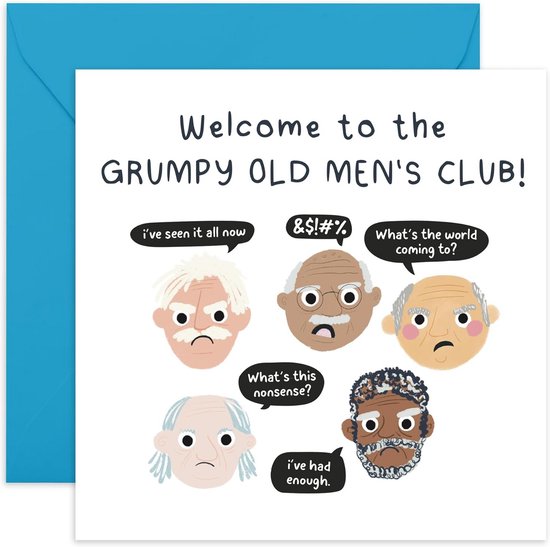 Grappige Verjaardagskaart voor Mannen - Humoristische Wenskaart voor ...