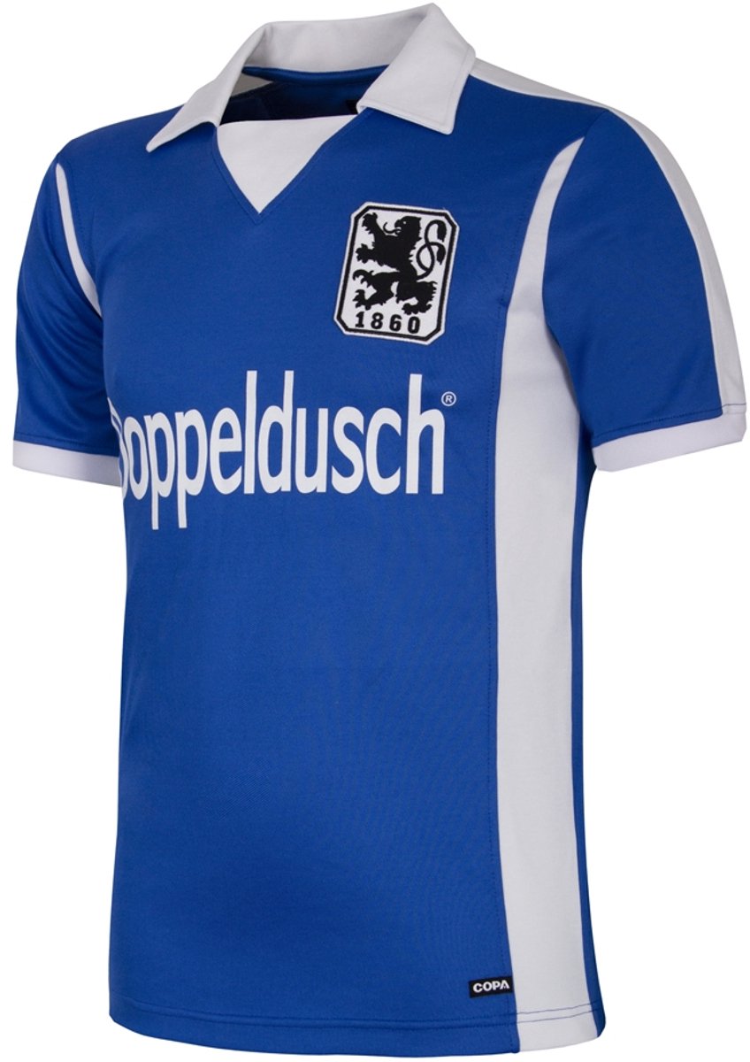 COPA - TSV 1860 München 1980/81 Retro Voetbalshirt - Heren - Blauw - XS