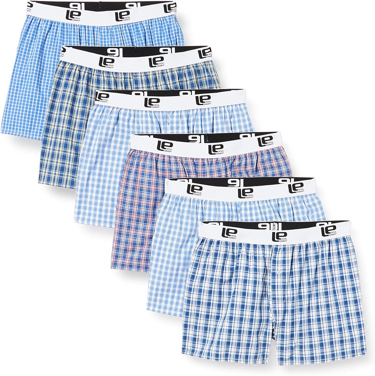 Heren Boxershorts Katoen 6-Pack - Comfortabele Zachte Onderbroeken