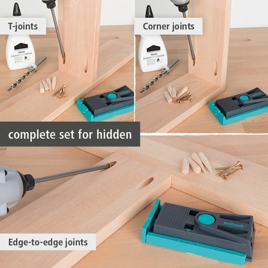 Wolfcraft Set Undercover-Jig 4642000 1 pc(s)