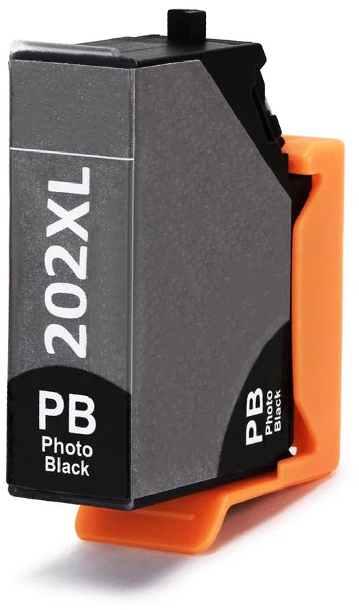 Inktcartridge Geschikt voor Epson 202 / 202XL - Foto zwart | Cartridge Geschikt voor Expression Premium XP 6000 - XP 6005 - XP 6100 - XP 610z