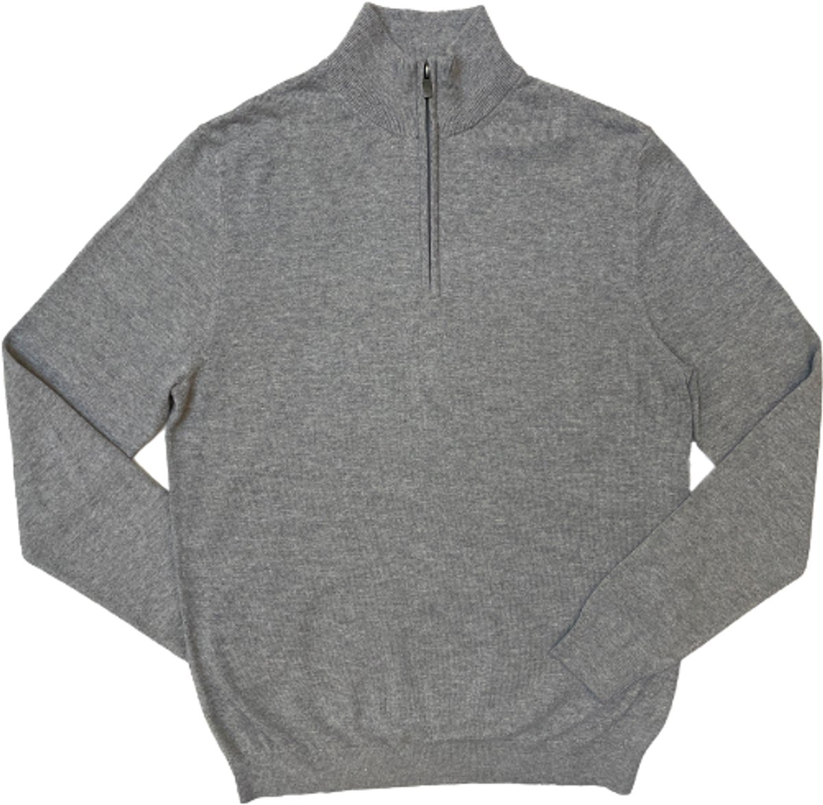 Zuitable Half Zip Trui DiZip Grey (401ZIP - 350)