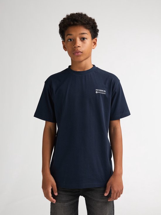 Petrol Industries - Jongens T-shirt met print Bala - Blauw - Maat 176