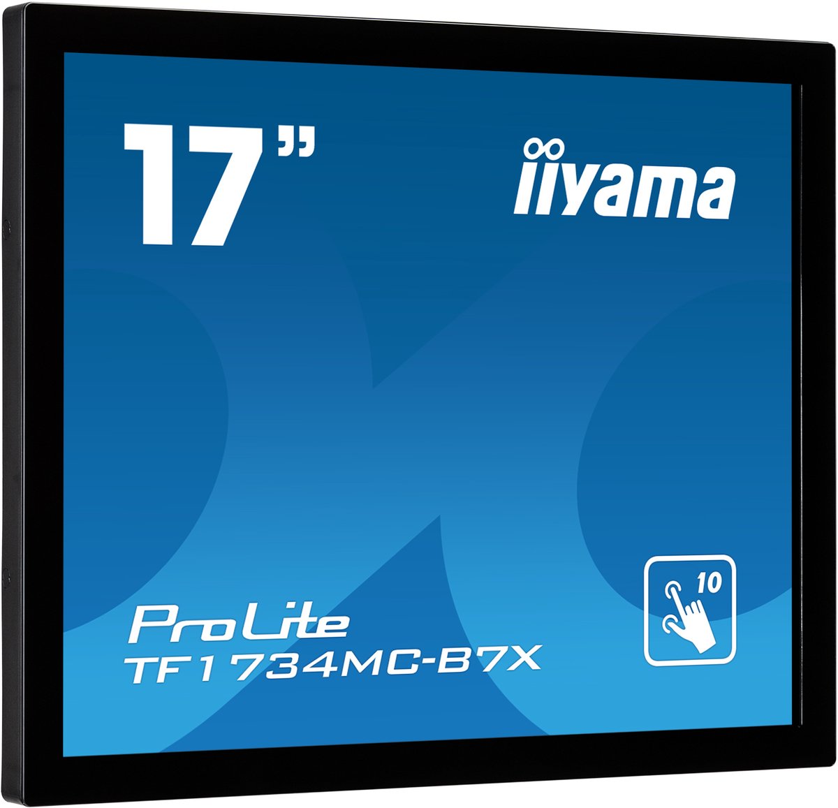 iiyama ProLite TF1734MC-B7X touch screen-monitor 43,2 cm (17") 1280 x 1024 Pixels Multi-touch Zwart