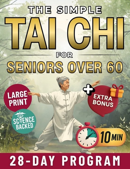 The Simple Tai Chi for Seniors Over 60 - cover