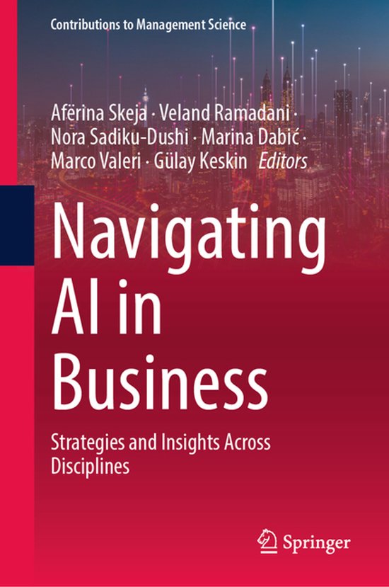 Contributions to Management Science- Navigating AI in Busine ... - cover