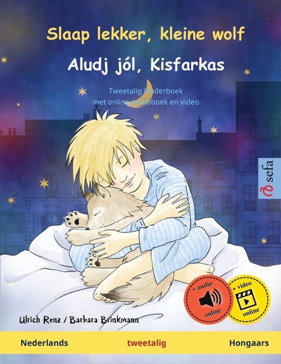 Sefa Prentenboeken in Twee Talen- Slaap lekker, kleine wolf  ... - cover