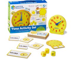Learning Resources Time Activity Set - 5+