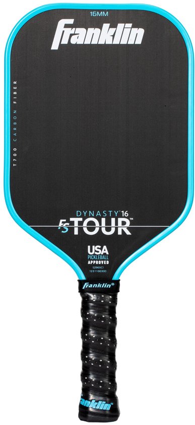 Franklin FS Tour Dynasty Pickleball Paddle - Blue - 16mm | bol