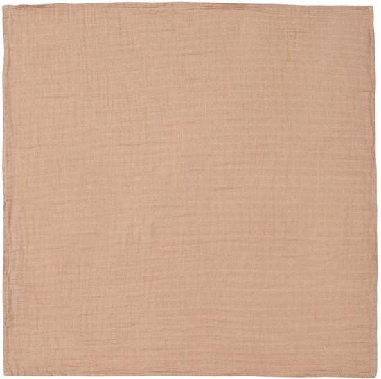 Jollein - Hydrofiele Doek Small 70x70cm - Inbakerdoek - Zacht Katoen - 4 Stuks - Biscuit/Ivory van Jollein — afbeelding 2